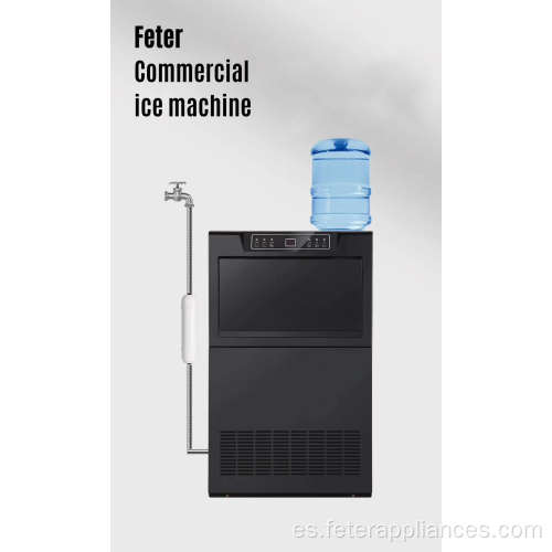 Máquina de hielo comercial con compresor